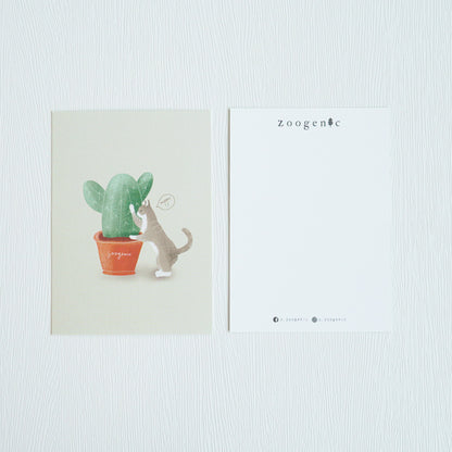 Zoogenic Postcard 動物植物明信片 | 心意卡 | 感謝卡